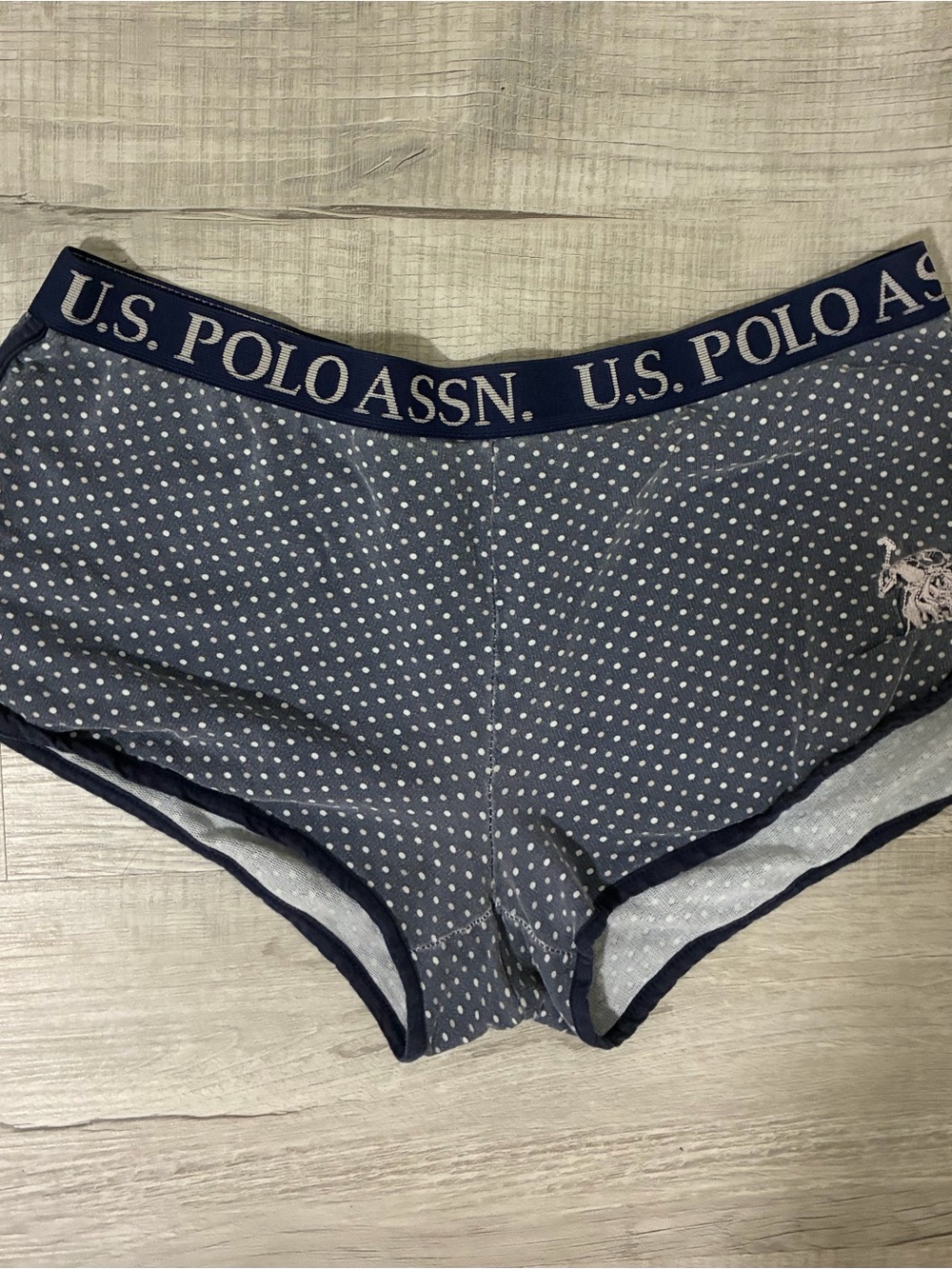 us polo assn polka dot pajama shorts